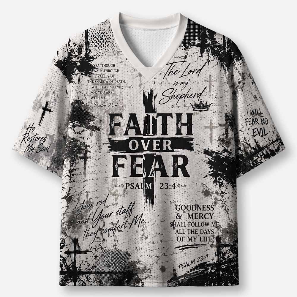 Dove Graphic Mesh Jersey