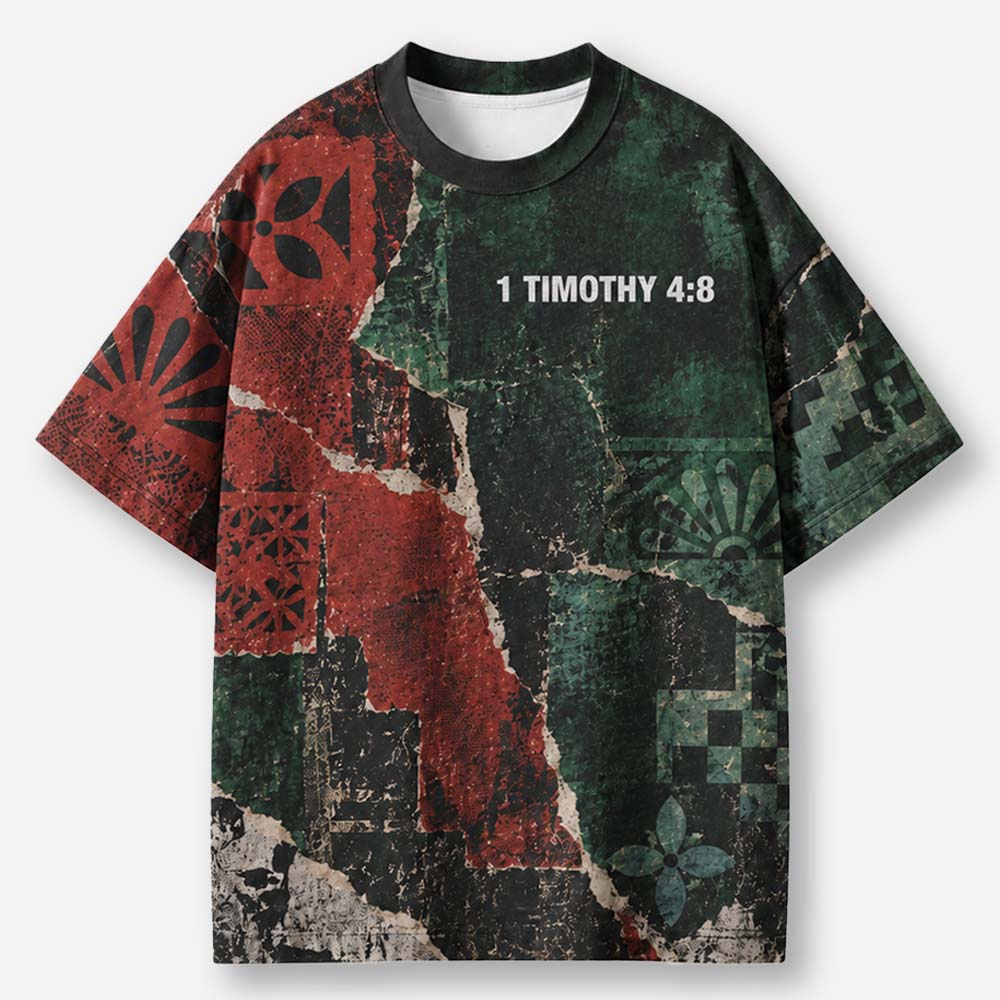 Body Discipline Eco Oversized Graphic Tees · GRS Certified