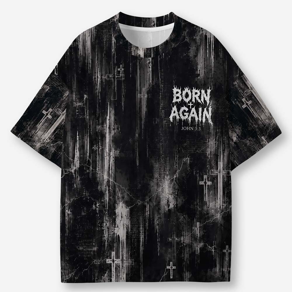 Born Again Eco Oversized Graphic Tees · GRS Certified
