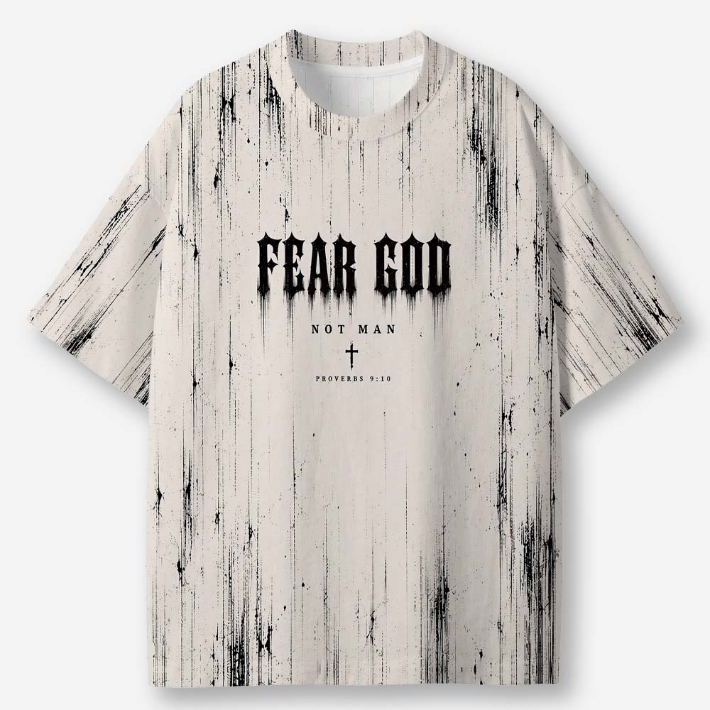 Fearless Eco Oversized Graphic Tees · GRS Certified