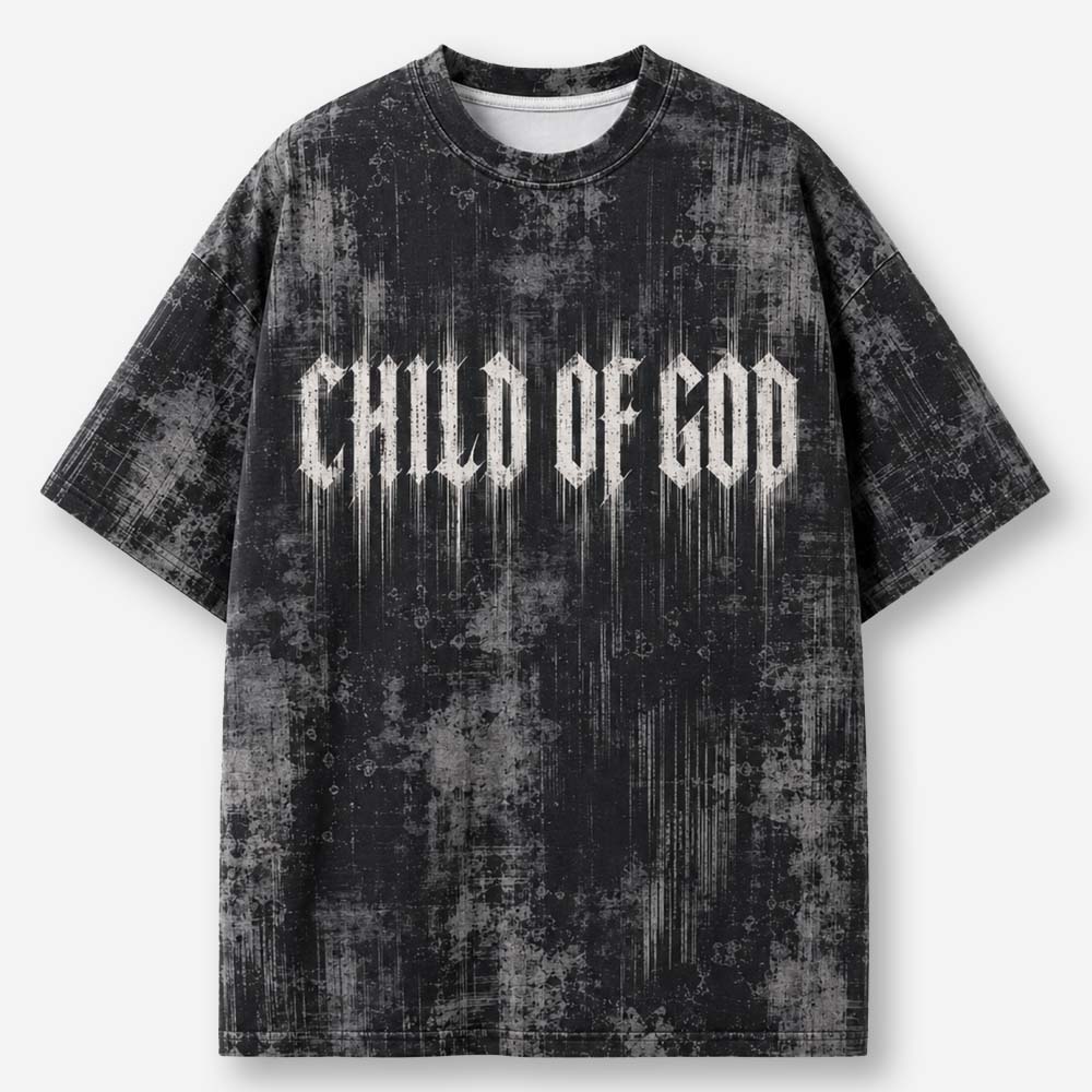 Child Statement Eco Oversized Graphic Tees · GRS Certified