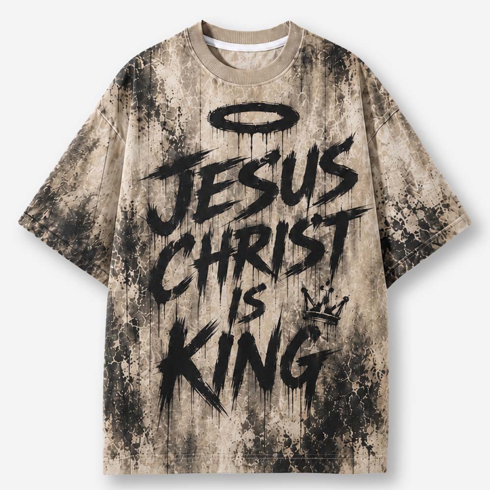 Crown Statement Eco Oversized Graphic Tees · GRS Certified