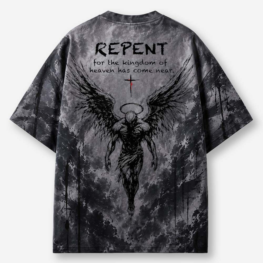 Repent Eco Oversized Graphic Tees · GRS Certified