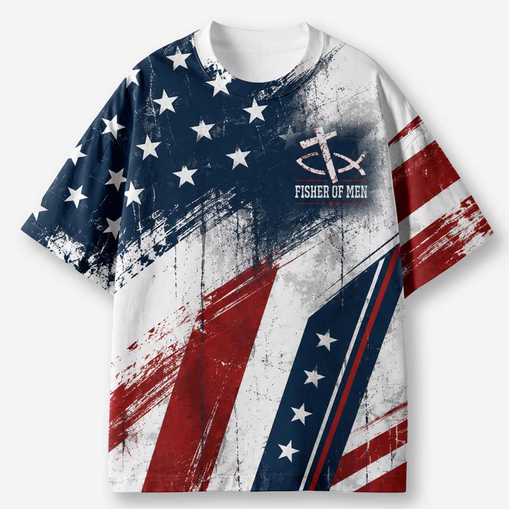 Call To Fish Eco Oversized Graphic Tees · GRS Certified