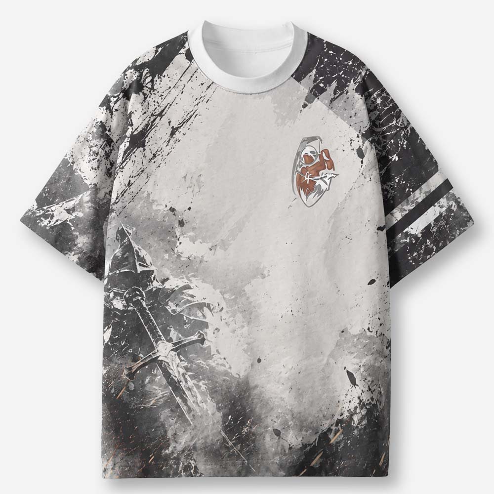 Burden Bearer Eco Oversized Graphic Tees · GRS Certified