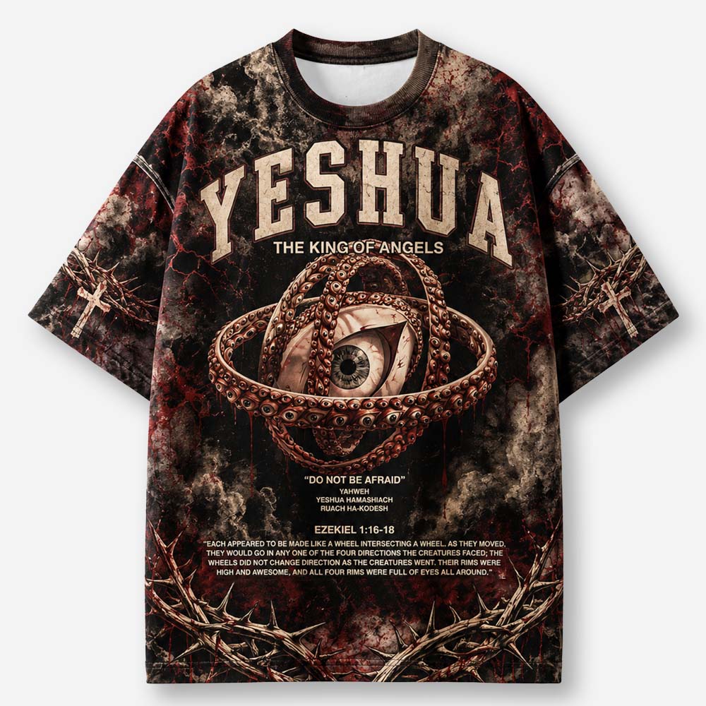 Blood Eco Oversized Graphic Tees · GRS Certified
