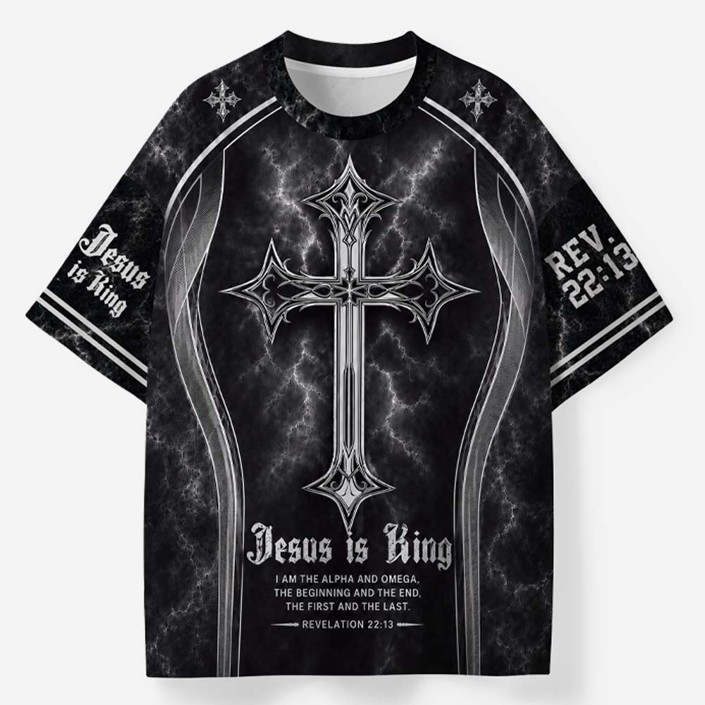 Crown Statement All-Over Print T-Shirt