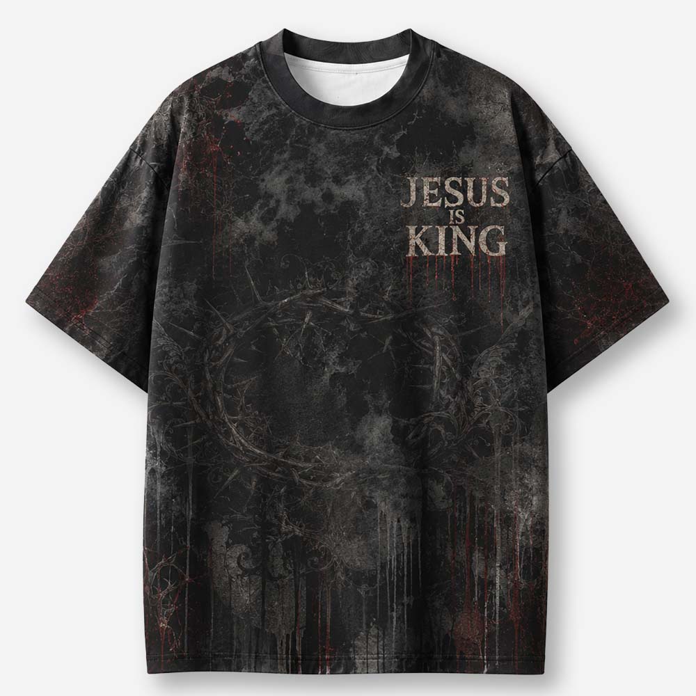 Thorn Crown Eco Oversized Graphic Tees · GRS Certified