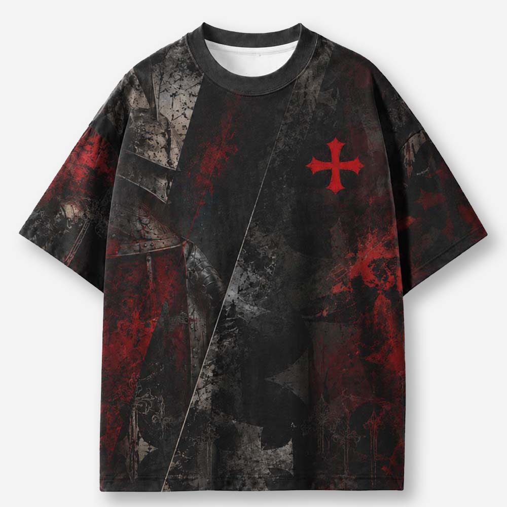 Armored Eco Oversized Graphic Tees · GRS Certified