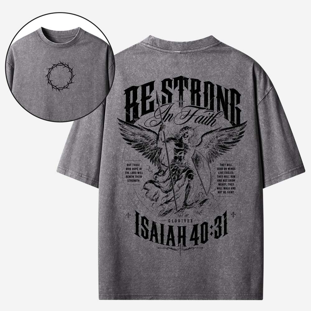 Winged Warrior Vintage Washed T-Shirt