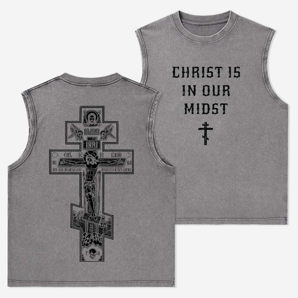 Ornate Relic Vintage Washed Tank Top