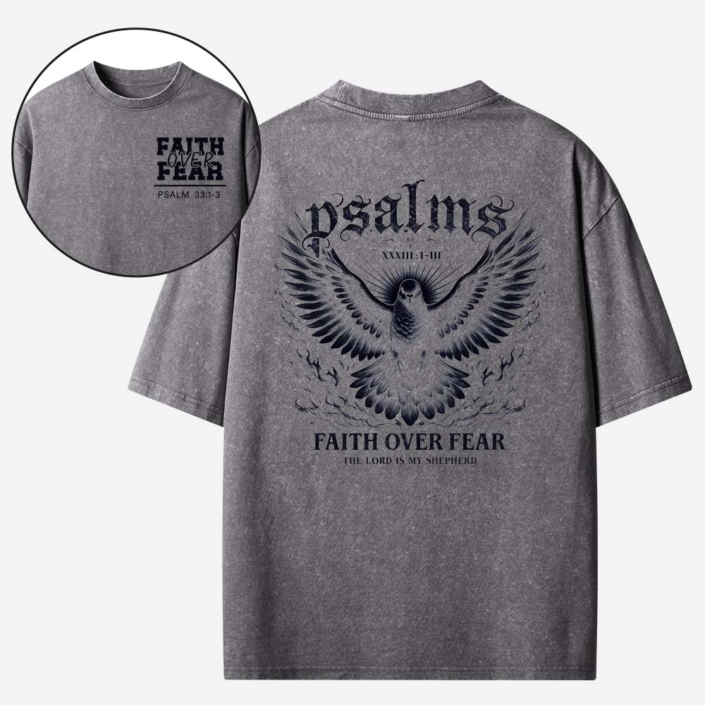Dove Graphic Vintage Washed T-Shirt