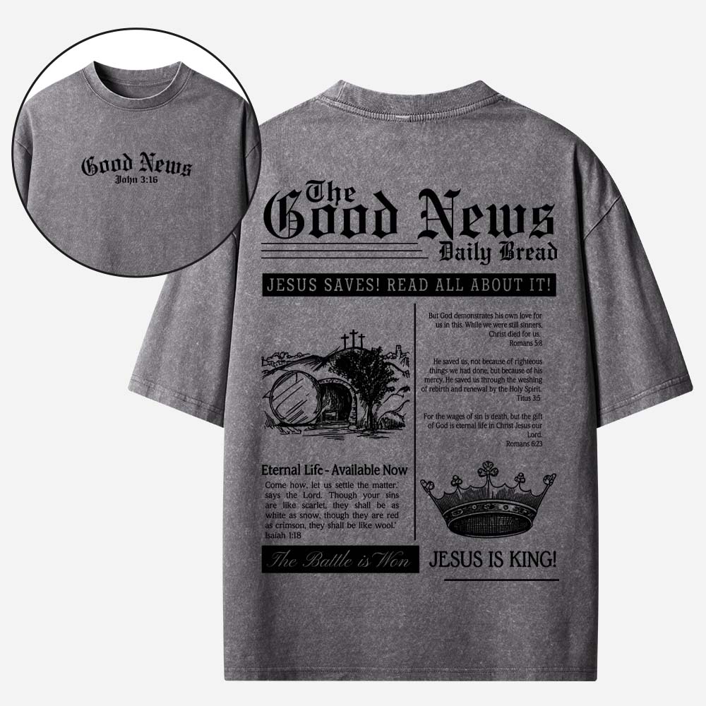 The Good News Vintage Washed T-Shirt