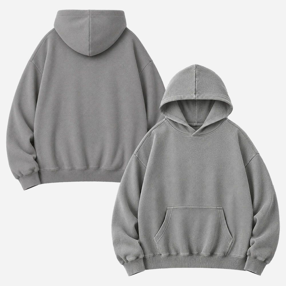 Vintage Washed Oversized Hoodie