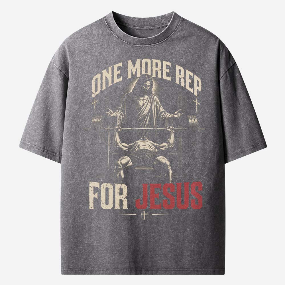 One More Rep Vintage Washed T-Shirt