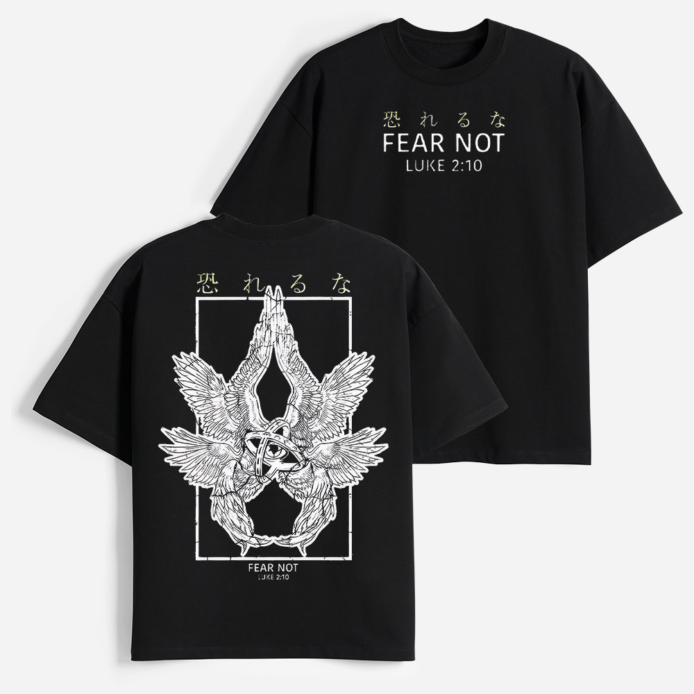 Fearless Heavyweight Cotton Graphic T-Shirt