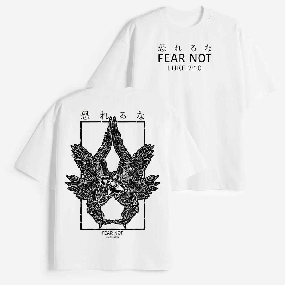 Fearless Heavyweight Cotton Graphic T-Shirt