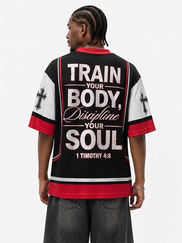Body Discipline Graphic Mesh Jersey