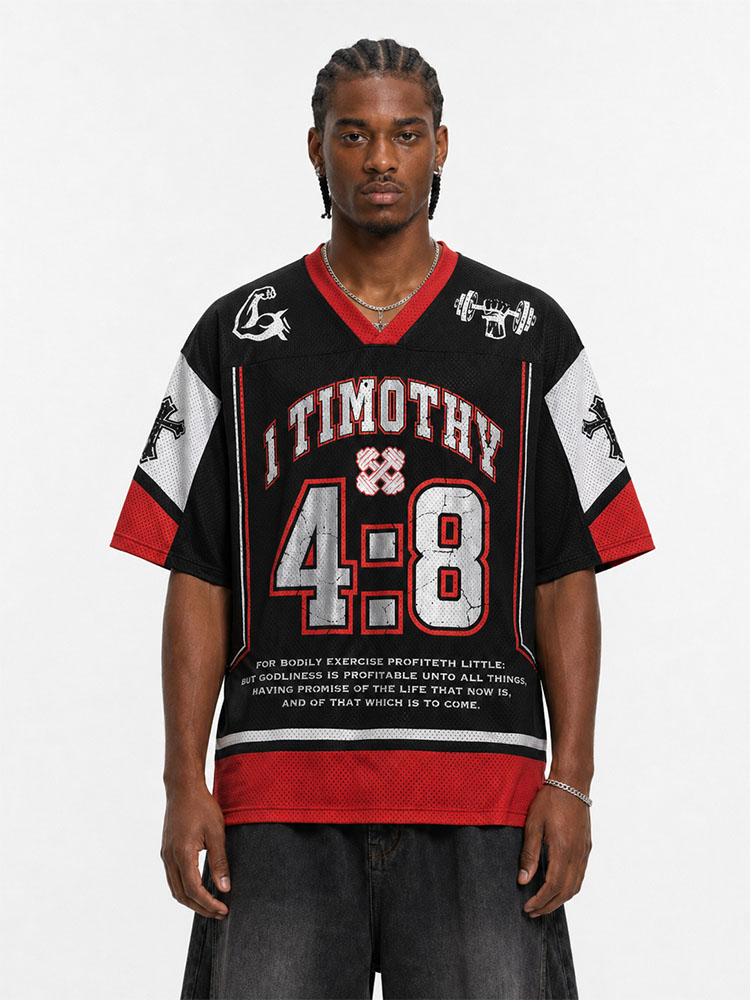 Body Discipline Graphic Mesh Jersey