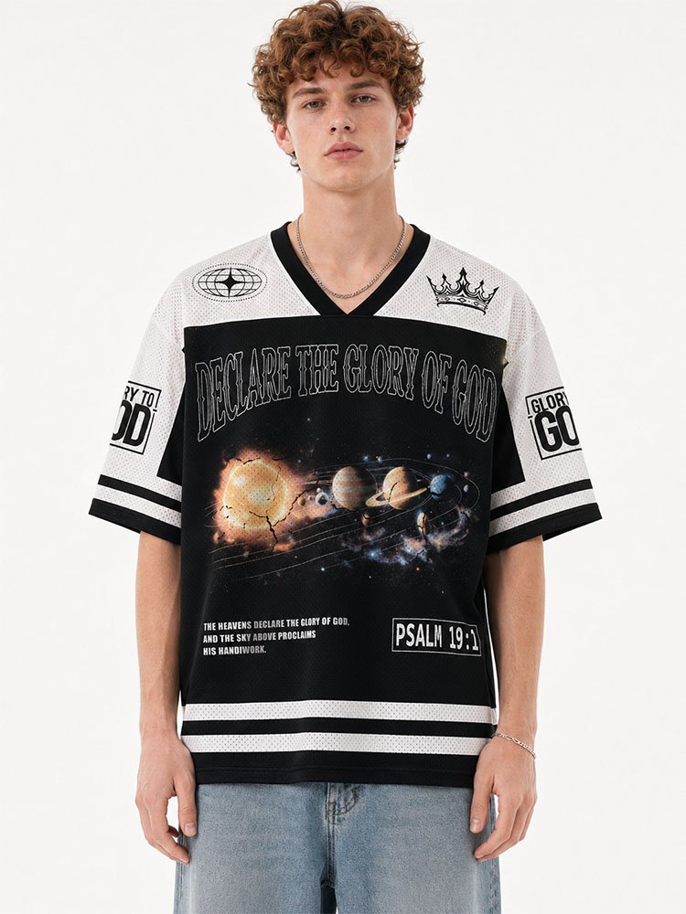 Celestial Wonder Graphic Mesh Jersey