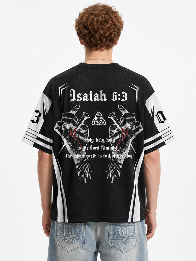 Threefold Praise Graphic Mesh Jersey