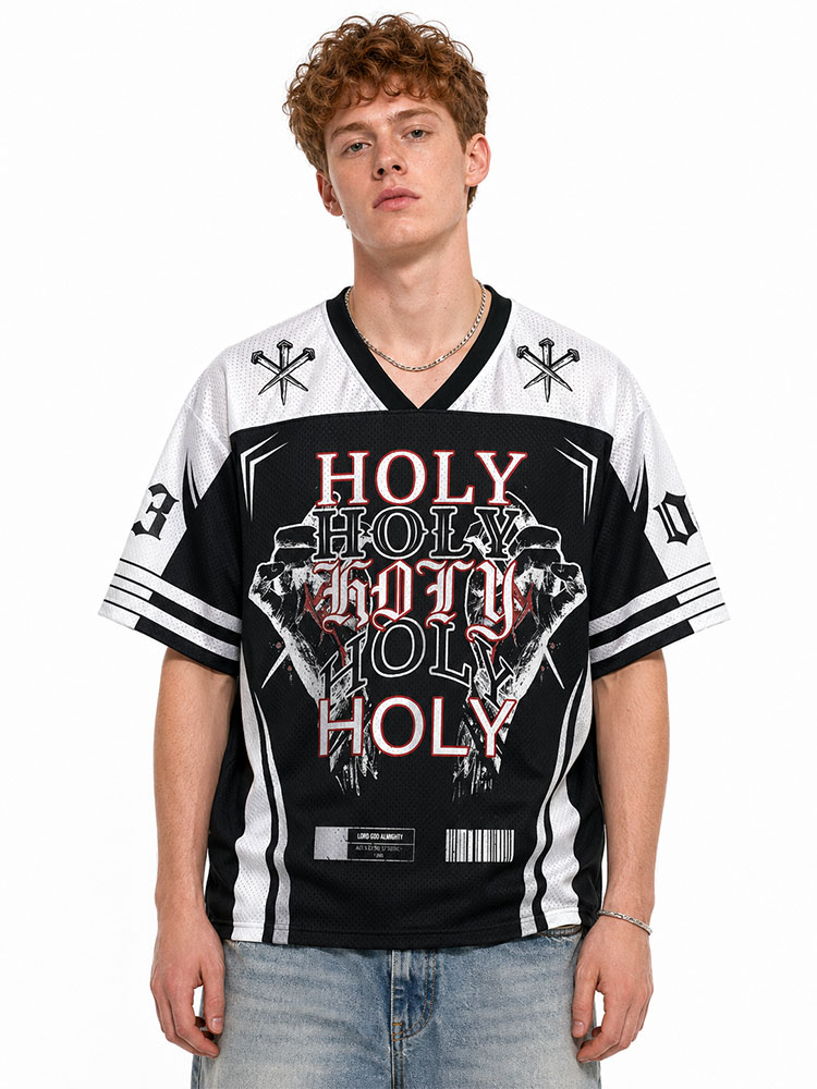 Threefold Praise Graphic Mesh Jersey