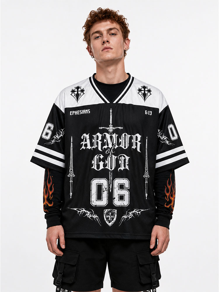 Shadow Armor Graphic Mesh Jersey