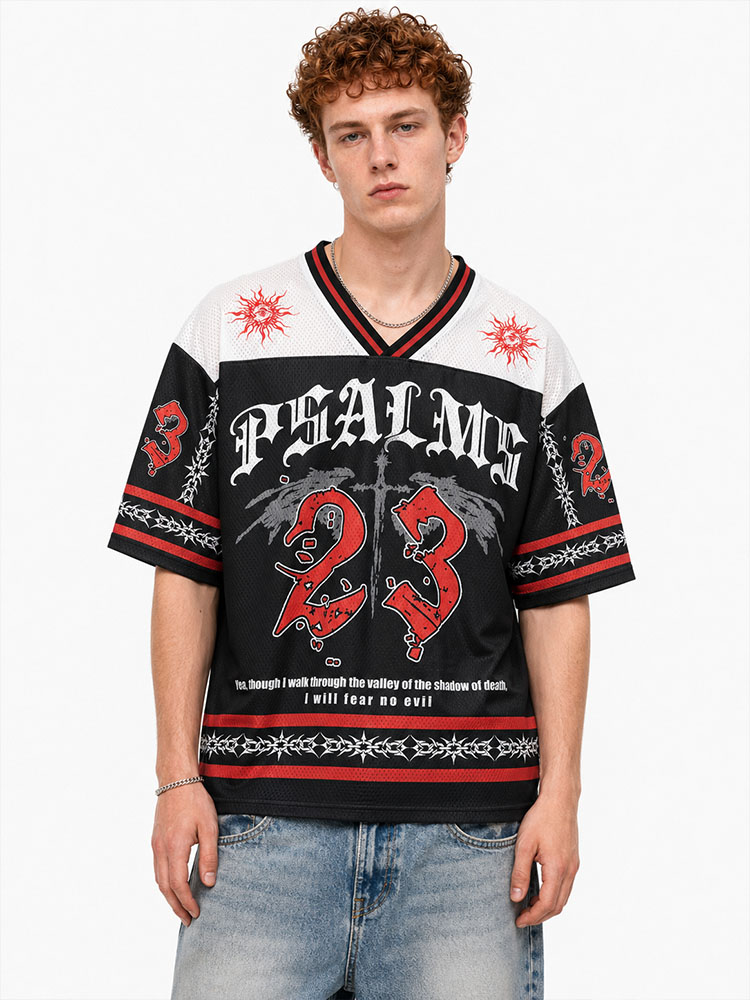 Fearless Graphic Mesh Jersey
