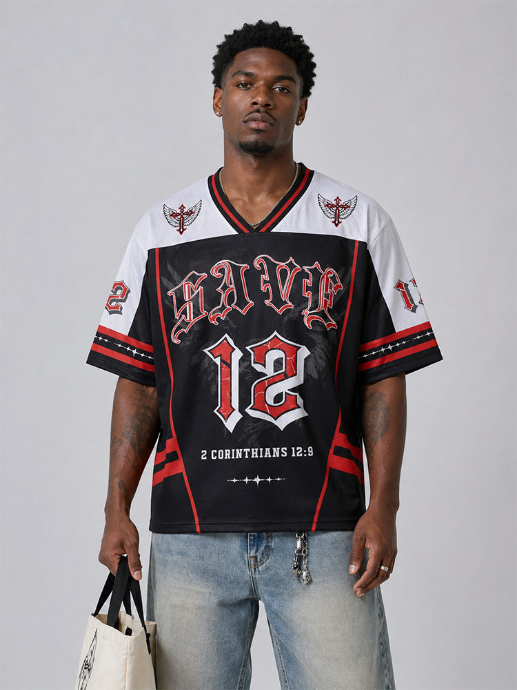 Angel Graphic Mesh Jersey