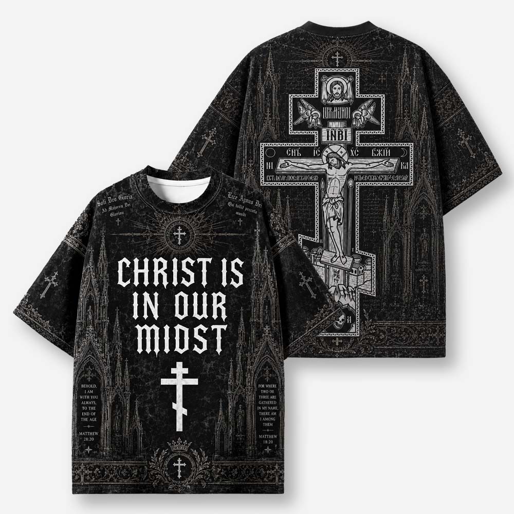 Ornate Relic Eco Oversized Graphic Tees · GRS Certified
