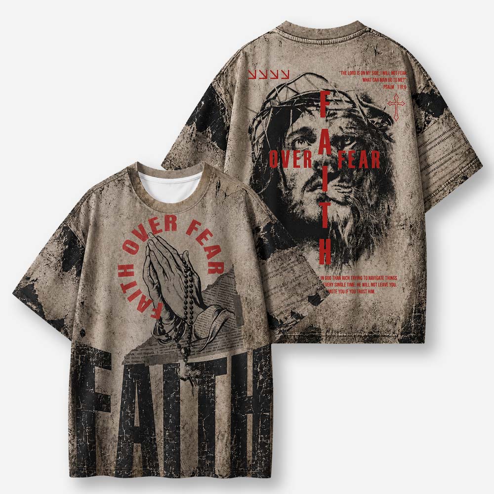 Fearless Eco Oversized Graphic Tees · GRS Certified
