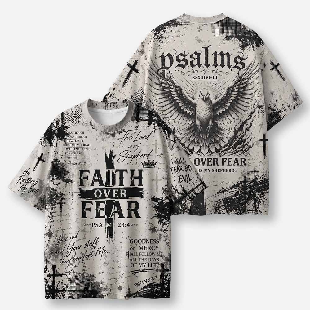 Dove Eco Oversized Graphic Tees · GRS Certified