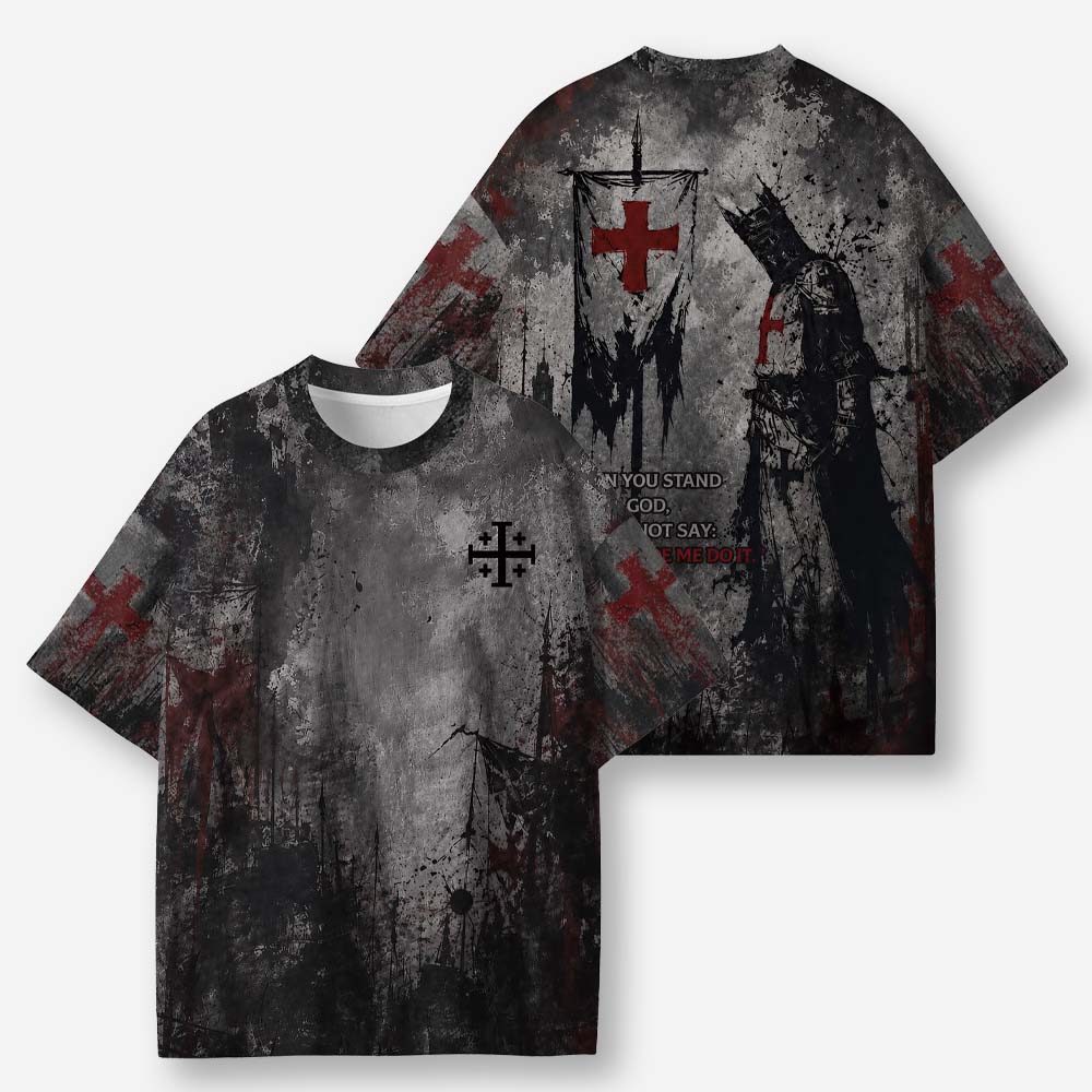 Masked King All-Over Print T-Shirt