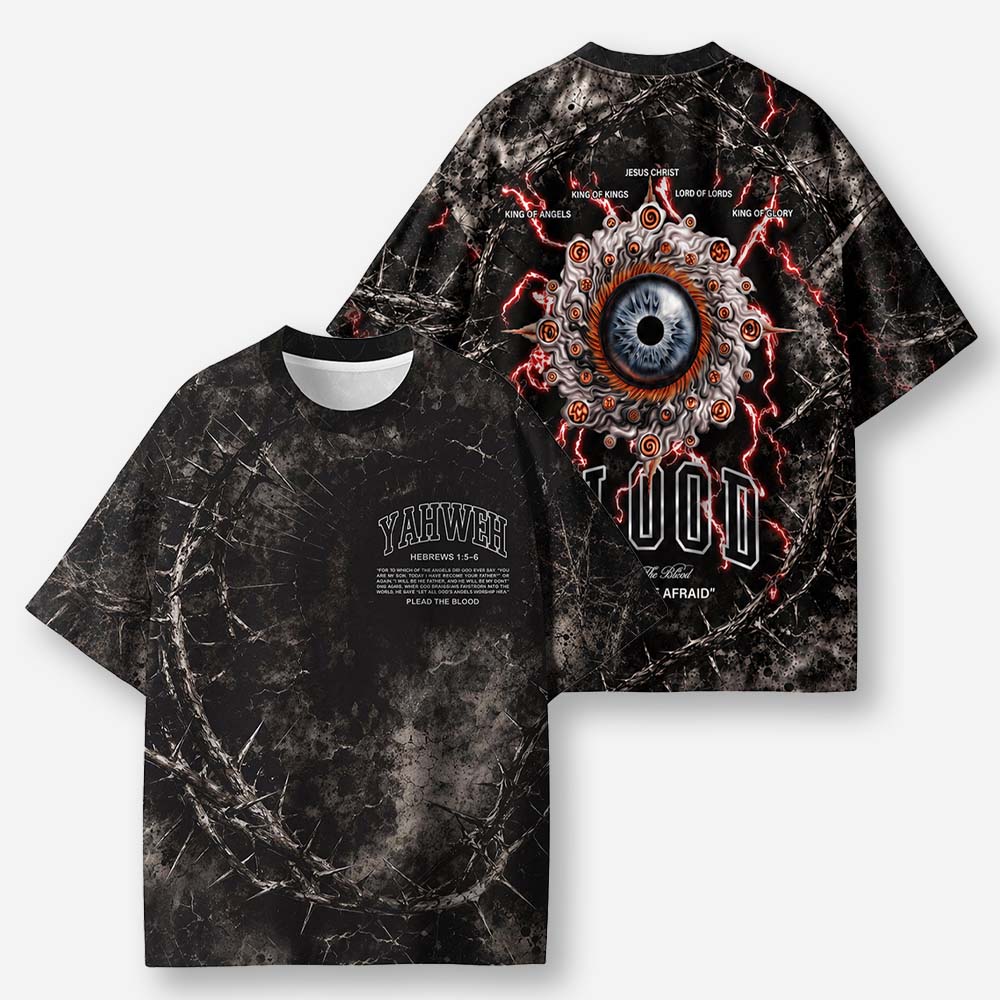 Storm Eye Eco Oversized Graphic Tees · GRS Certified