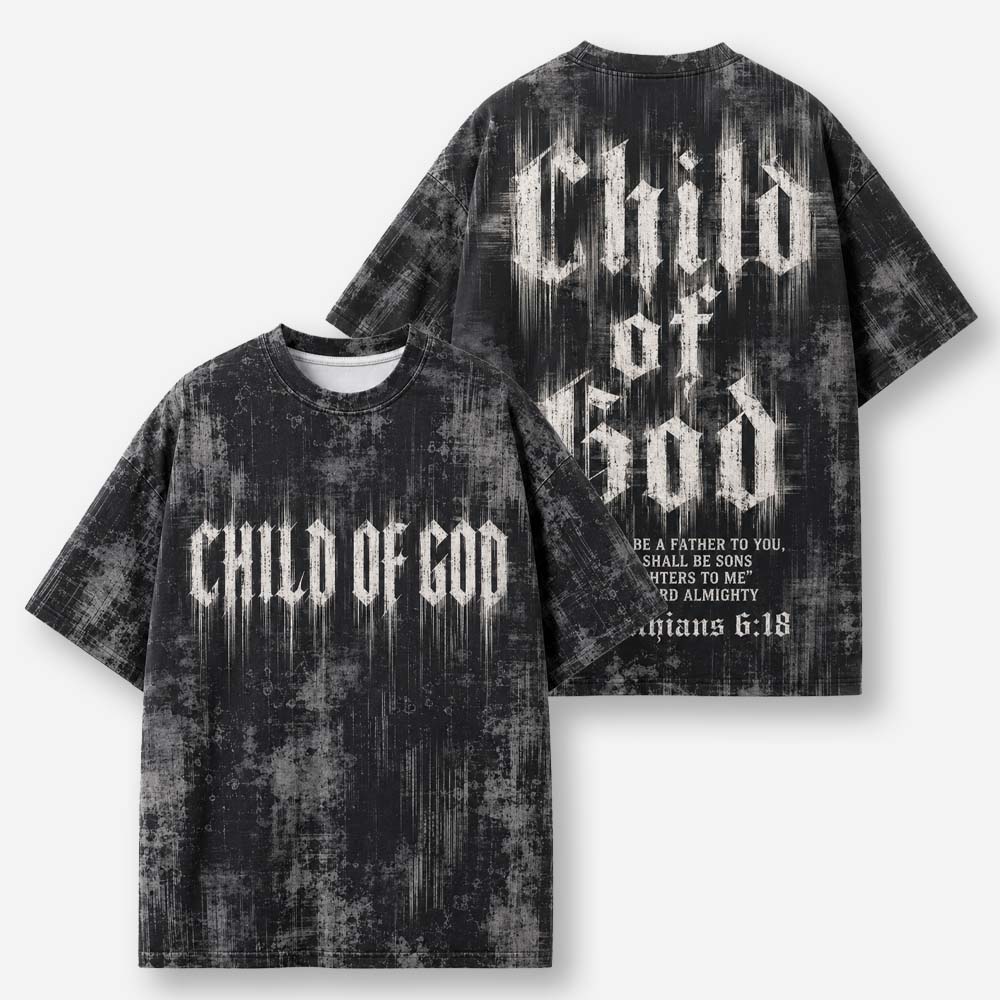 Child Statement Eco Oversized Graphic Tees · GRS Certified