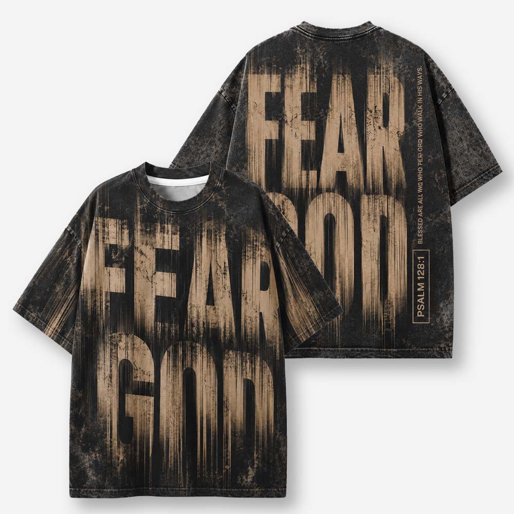 Fearless Statement Eco Oversized Graphic Tees · GRS Certified