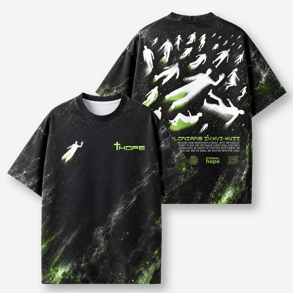Hope Eco Oversized Graphic Tees · GRS Certified