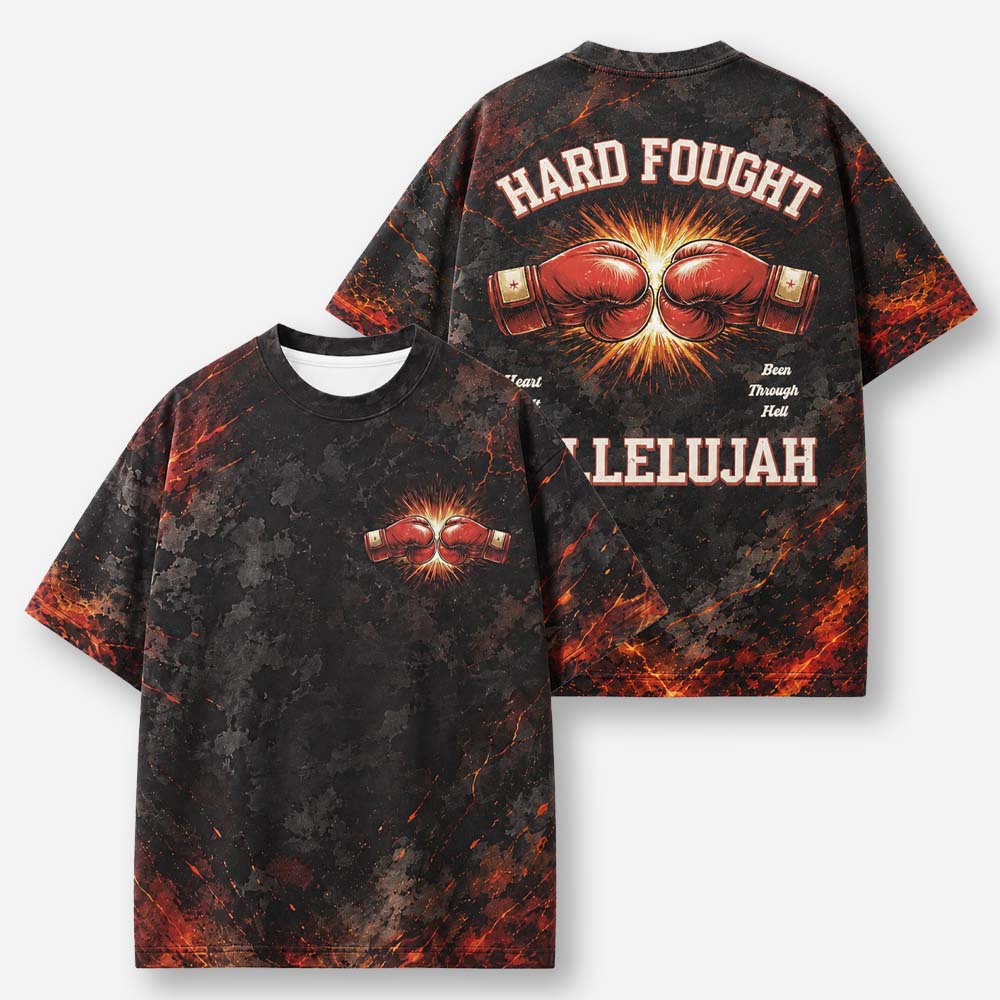 Fight Club Eco Oversized Graphic Tees · GRS Certified