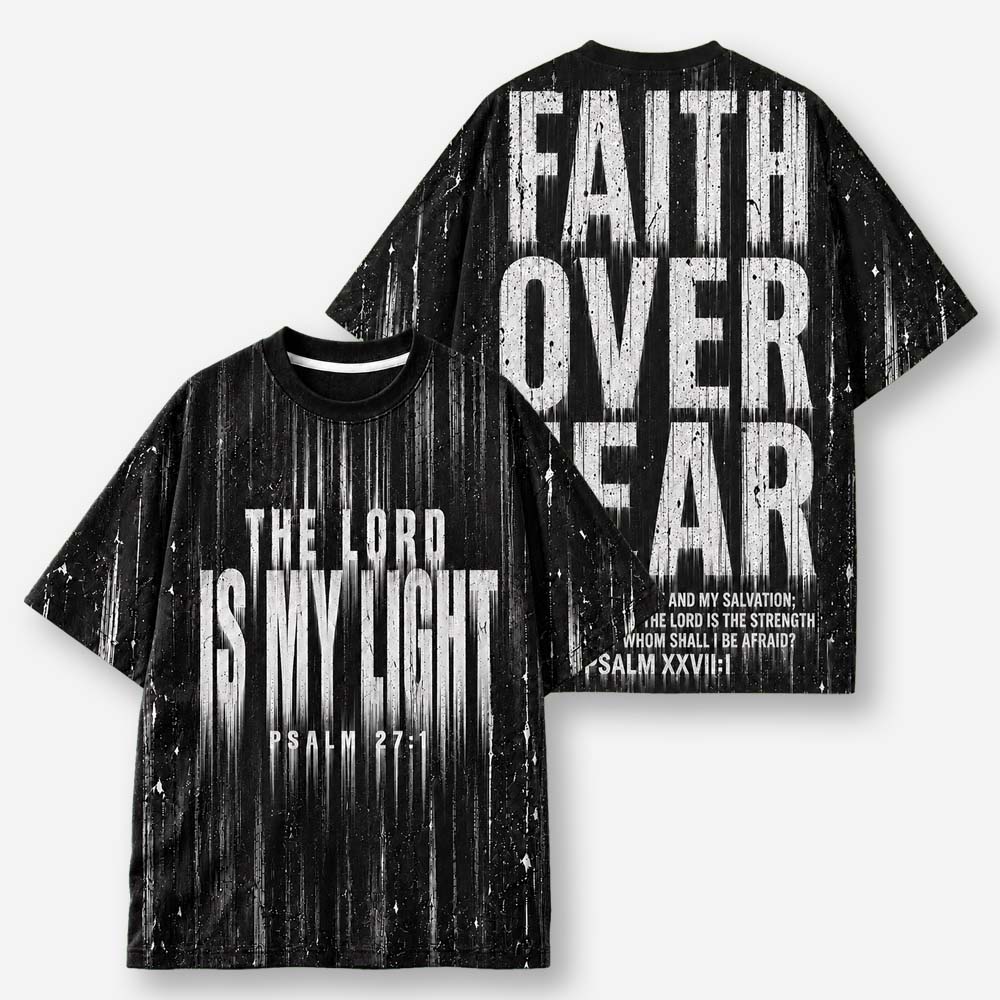 Fearless Light Eco Oversized Graphic Tees · GRS Certified
