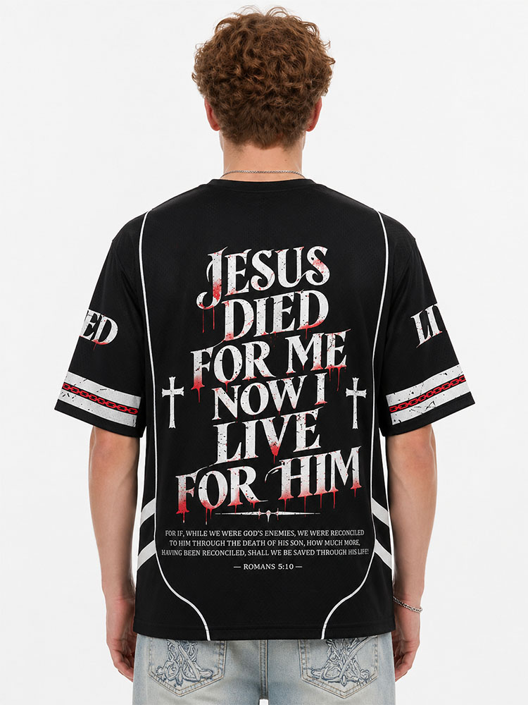 Restored Life Graphic Mesh Jersey