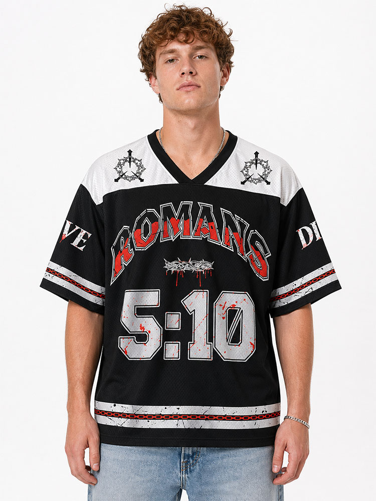 Restored Life Graphic Mesh Jersey