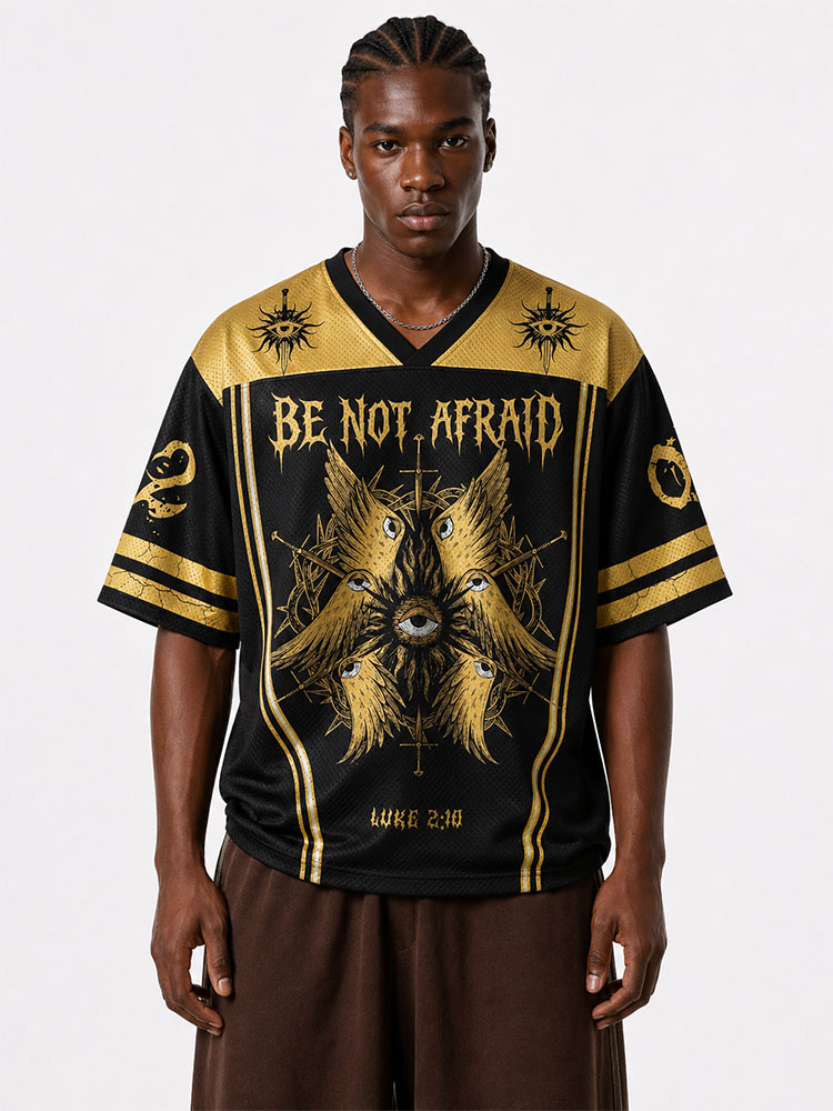 Fearless Wing Graphic Mesh Jersey