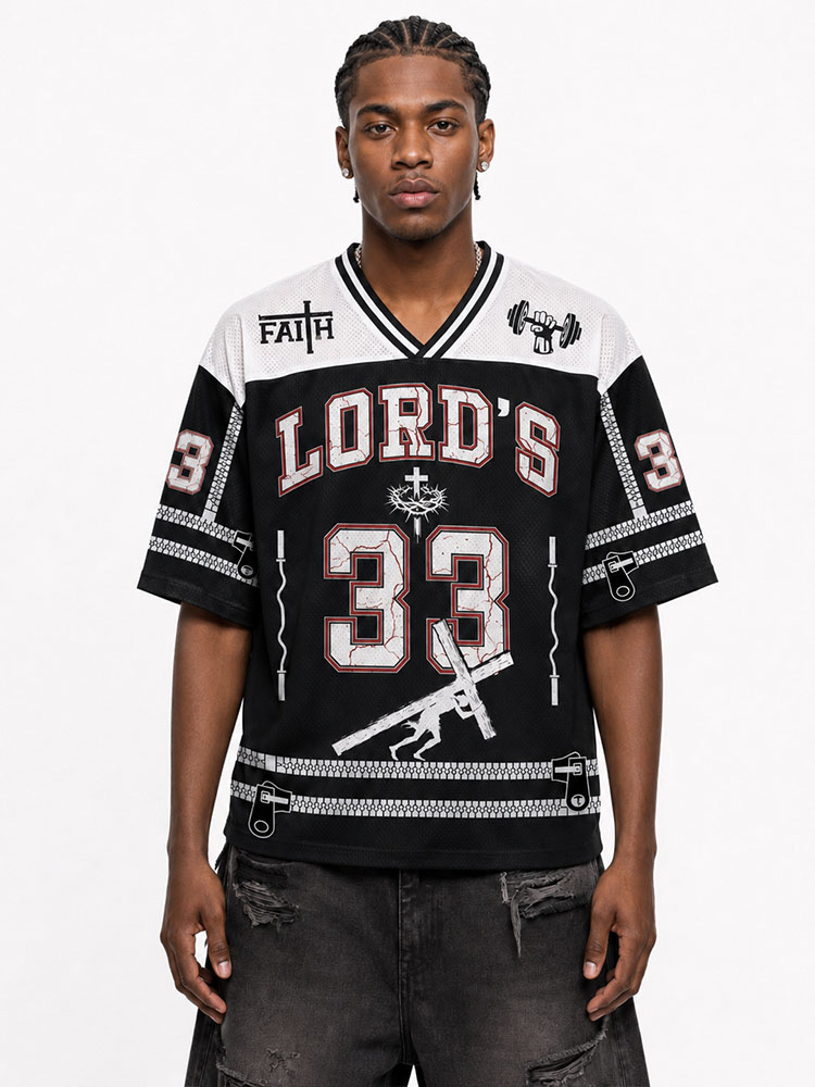 Bench Press Graphic Mesh Jersey
