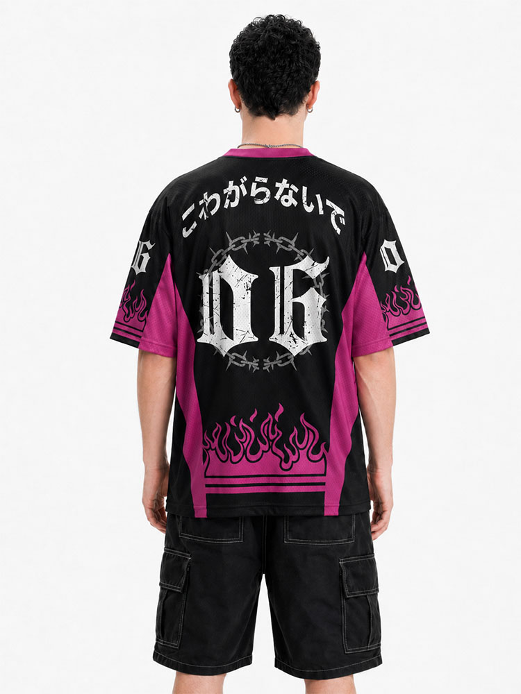 Fearless Eye Wing Graphic Mesh Jersey
