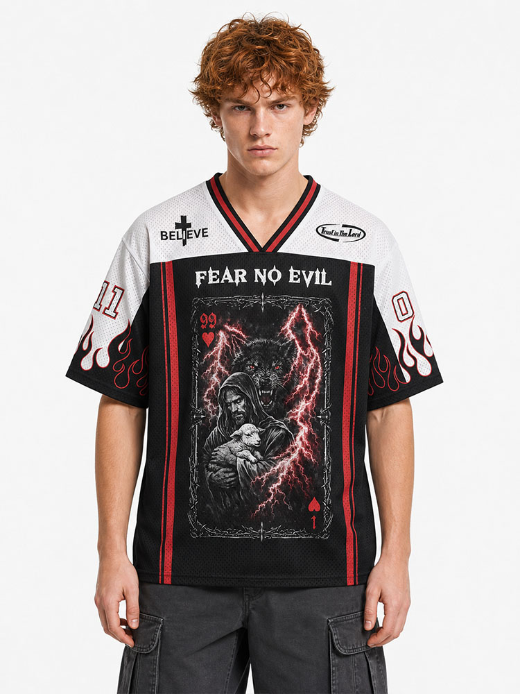 Storm Lamb Graphic Mesh Jersey