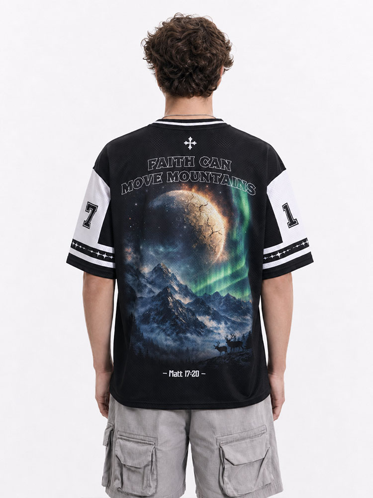 Move Mountains Graphic Mesh Jersey