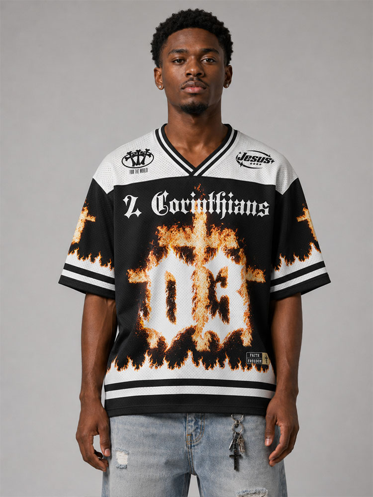 Freedom Rider Graphic Mesh Jersey