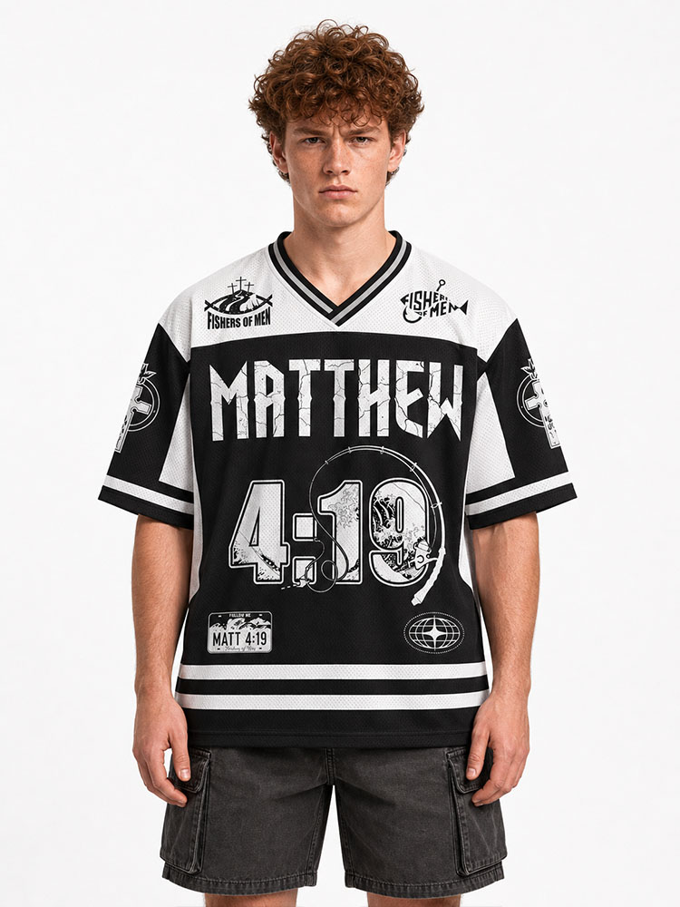 Storm Fish Graphic Mesh Jersey