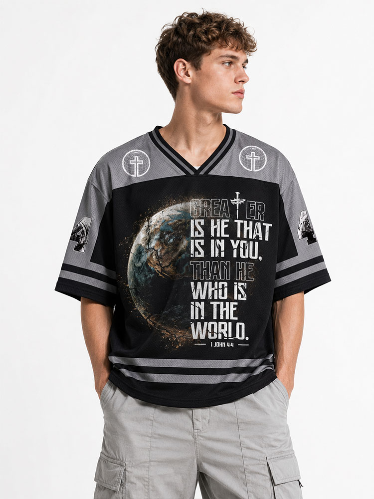 Greater Within Graphic Mesh Jersey