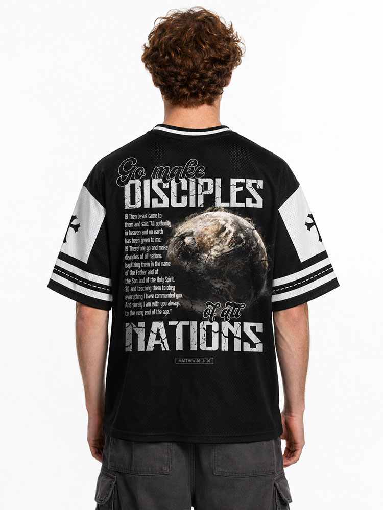 All Nations Graphic Mesh Jersey